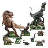 Figuras De Coroplast Jurassic Park Fiesta Dino