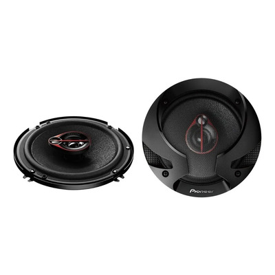 Par de Bocinas Coaxiales Para Automóvil Pioneer TS-R1651S 6.5 Pulgadas 300 Watts Máximo 40 Watts RMS 3 Vías 4 Ohms Color Negro | Envío gratis