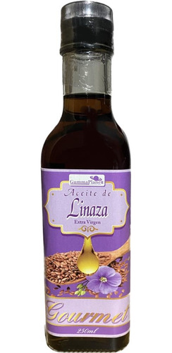 Aceite De Linaza Gourmet Extra Virgen Comestible 250 Ml