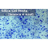 Sílica Gel Mista Branca E Azul Desumidificante 1 K Misturada