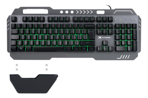 Teclado Gamer Barato Iluminação Led Colorida 7 Cores