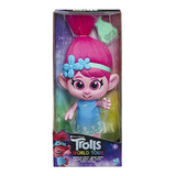 Trolls World Tour Niña Poppy Muñeca Con Cepillo 