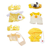 Amarillo De Kit 4 Accesorios Ropa Muñeca Pato Lalafanfan