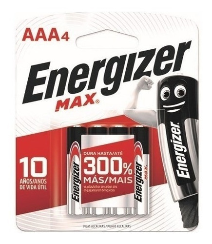 Pilas Energizer Aaa Caja 40 Pilas