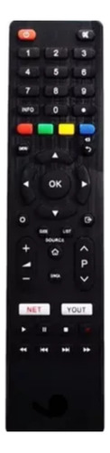 Control Remoto P/ Led Smart Sanyo Philco