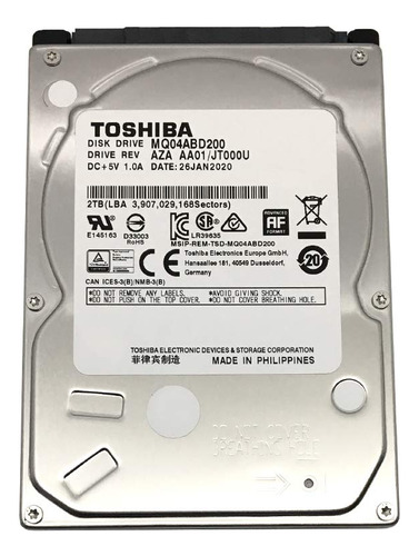 Mdd 2tb Ps4 Kit De Actualización De Disco Duro Con Toshiba.