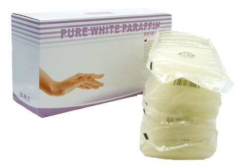 Parafina Blanca Natural Para Pafinero Caja C/5 Pzas