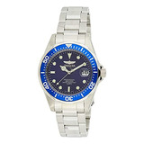 Invicta Mens Invicta-9204 Pro Diver Collection Reloj Platead