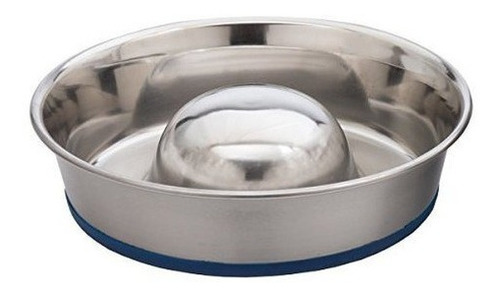 Nuestras Mascotas Durapet Slow Feed Premium Bowl De Acero