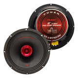 Bocinas Open Show Power Acoustik Pr-804t 8 PLG 350w 2 Vías 