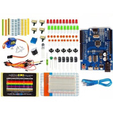 Kit Componentes Electronicos + Placa Uno Compatible Arduino