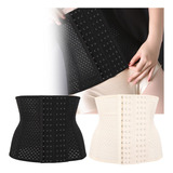 Corsé Para Posparto Waist Trainer, Elástico Y Transpirable