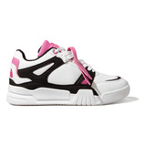 Zapatillas 47 Street Bling Blanco Rosa Mujer