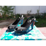 Zapatos Cuero Negro Lady Stork