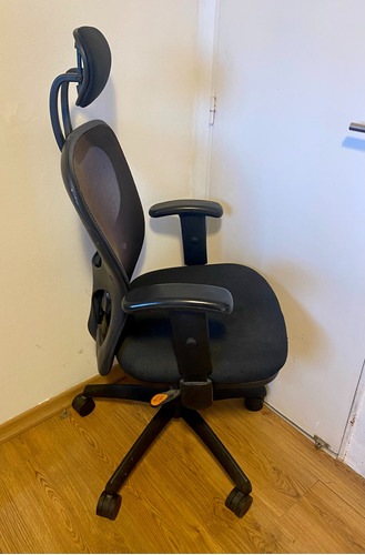 Sillón Ejecutivo Ergonomico Brazos Regulables Cabezal Lumbar