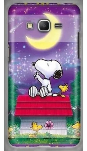 Funda Celular Snoopy Luna Estrellas Charlie Brown  01