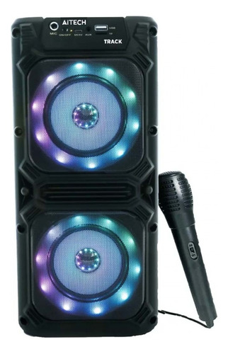 Parlante Aitech Track 2x4 C/mic Digital Display 320w 