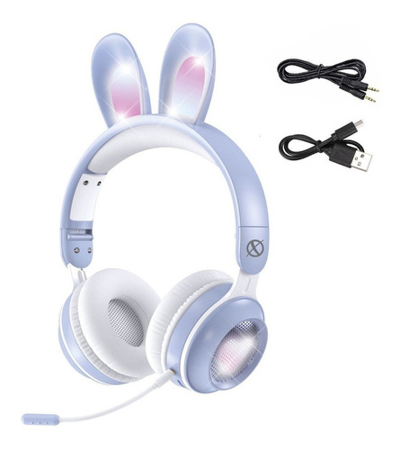 Auriculares Xinua Bunny Brush X-bb Celeste