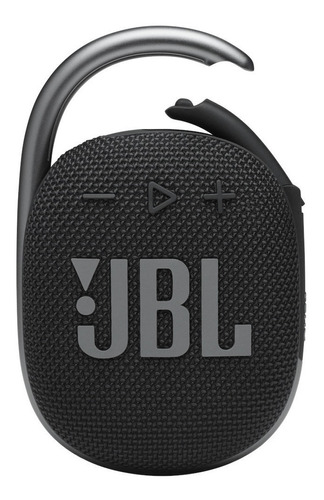 Alto-falante Jbl Clip 4 Portátil Com Bluetooth Waterproof Black 
