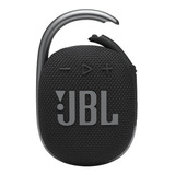 Parlante Jbl Clip 4 Portátil Con Bluetooth Waterproof Black 