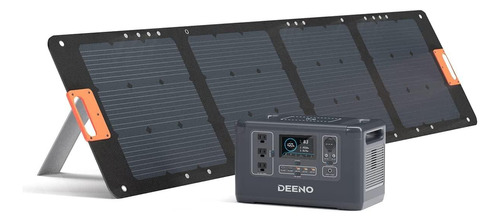 Estación De Energía Portátil Deeno Con Panel Solar 200w