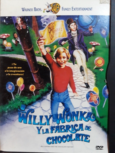 Willy Wonka Y La Fabrica De Chocolate Dvd Original