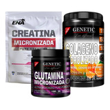 Creatina Colageno Vita E C Resveratrol Q10 Glutamina Genetic