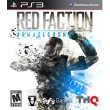 Red Faction Armageddon Ps3 Standard Edition Físico Sellado