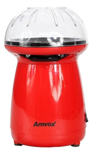 Pipoqueira Elétrica Amvox Apc 027 1200w Bico Direcionador Cor Vermelho 110v