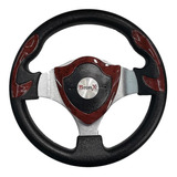 Volante Bronx Automotriz Negro/madera