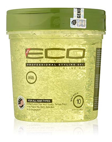Eco Styling Gel Con Aceite De Oliva 24 Onzas