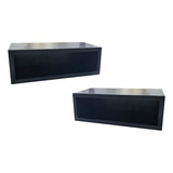 Mesa De Luz Flotante Negro Nordico Escandinavo - Promo X 2!