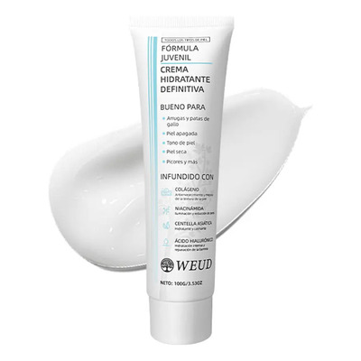 Crema Hidratante Reparadora WEUD Coreana Definitiva Cuidado Facial Con Niacinamide, Centella Asiatica, Colágeno, Ácido hialurónico, 100% Natural, Hipoalergénica | MercadoLibre