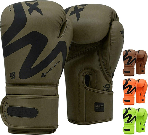 Guantes De Boxeo Rdx 14 Oz Azul/negro