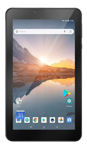 Tablet  Multilaser M7s Plus 7  16gb Preto E 1gb De Memória Ram