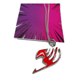 Colgante Collar Fairy Tail Anime Natsu Dragneel Rojo 01