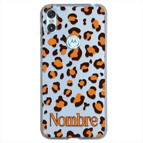 Funda Motorola Animal Print Personalizadas Con Nombre