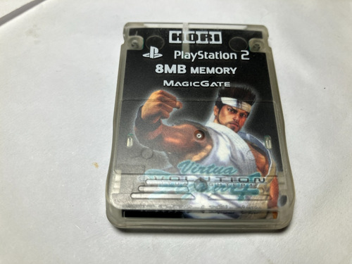 Memory Card Virtua Fighter 4 Ps2 Hori Ed. Especial Nota A