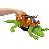 Set De Cocodrilo Y Pirata De Juguete Imaginext Fisher