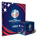 Copa América Usa 2024 Panini Album Pasta Dura Con 50 Sobres Copa America Pasta Dura