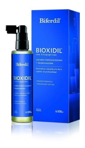 Loción Biferdil Bioxidil Para La Caída Del Cabello X 100 Ml