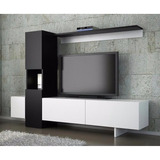 Modular Mueble Mesa Tv Rack  Biblioteca Moderno Minimalista