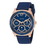 Guess - Reloj Inteligente De Silicona Para Hombre, Acero In.