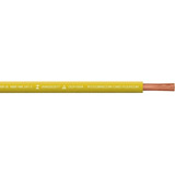 Cabo Eletrico Flexivel 6mm Amarelo 10 Metro Cobrecom Imetro