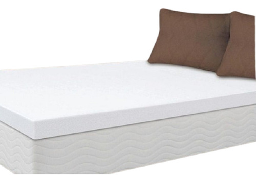 Pillow Top Látex Hr Foam Queen 1,58 X 1,98 X 0,03 M - Aumar