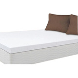 Pillow Top Látex Hr Foam Queen 1,58 X 1,98 X 0,03 M - Aumar