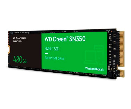 Ssd 480gb Green M.2 2280 Sn350 Nvme - Wd