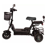 Triciclo Eletrico Adulto Passeio Scooter Dobrável