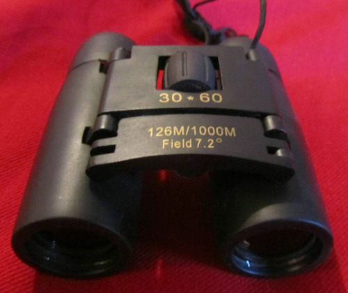 Binocular 30x60, Metálicos Recubiertos, Muy Portables