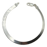 Pulsera Serpiente Plata Italiana 925 Unisex 